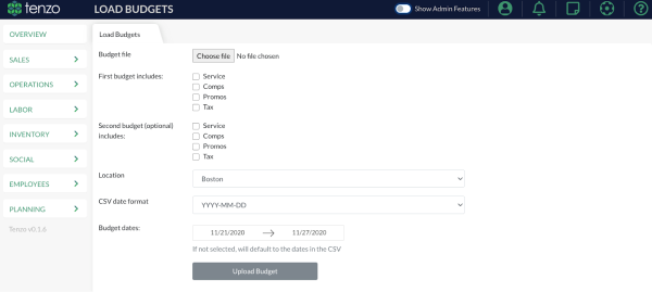 New Tenzo Feature